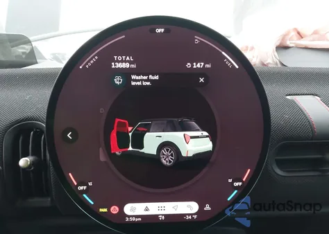 2025 Mini Hardtop Cooper S from USA, damaged, VIN WMW53GD04S2W95944